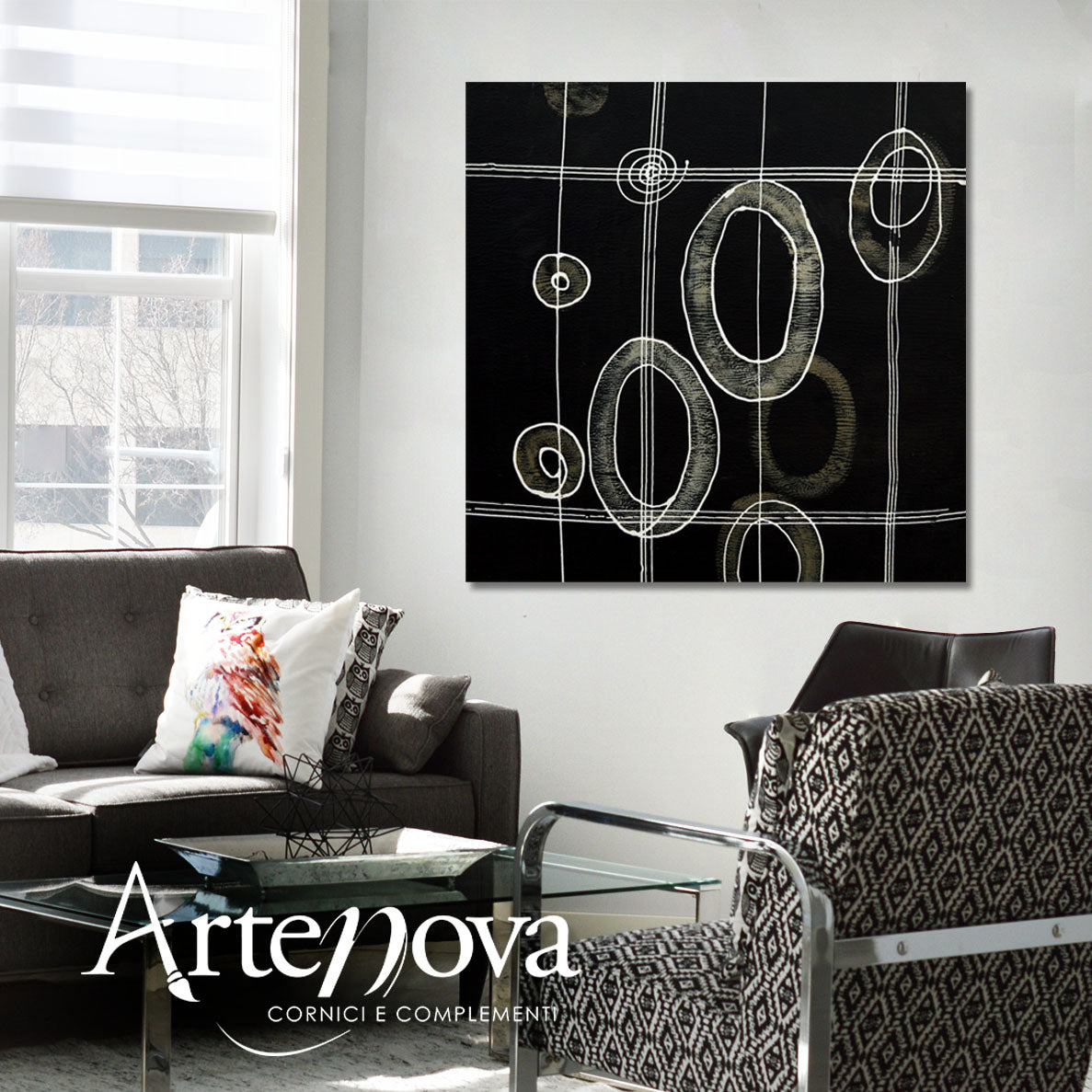 Astratto dipinto art. D101
