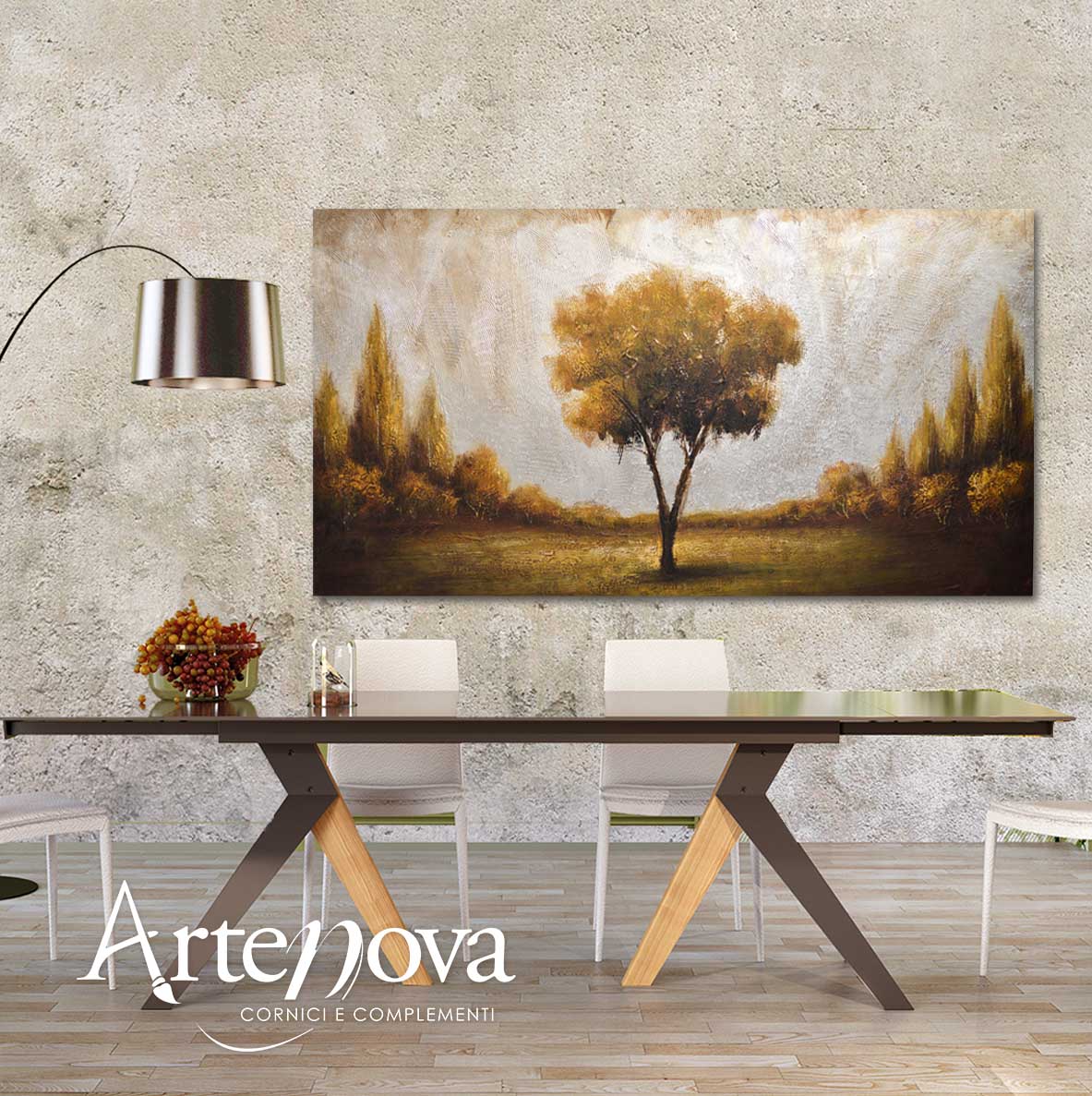 Albero dipinto art.D115