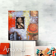 Astratto dipinto art. D119
