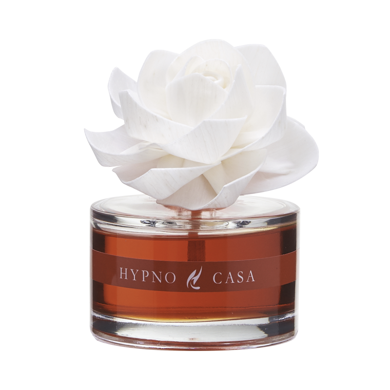 Diffusore con fiore Rosa Sandalo Nobile