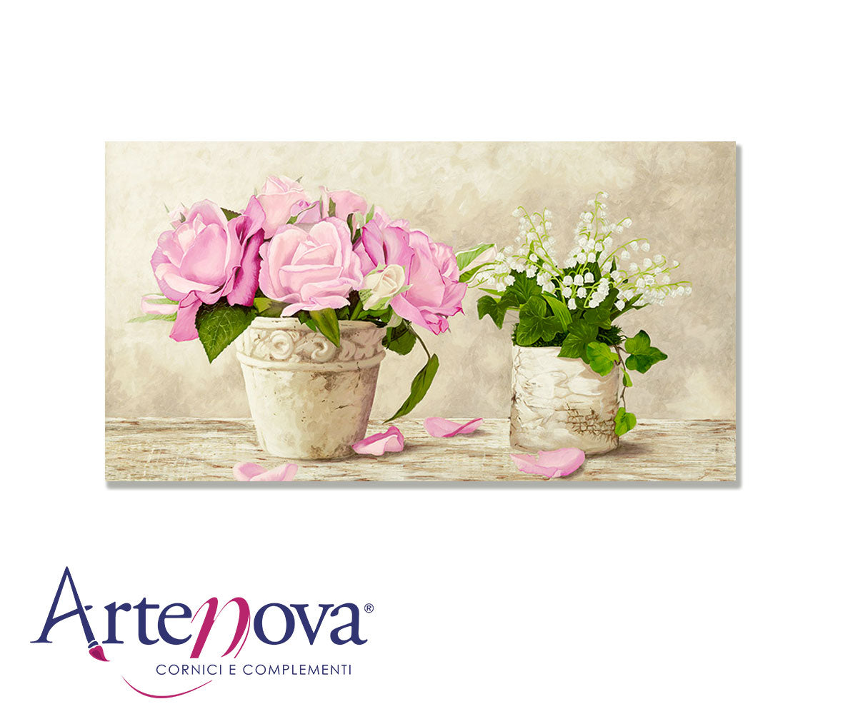 Quadro moderno floreale 2DO2524