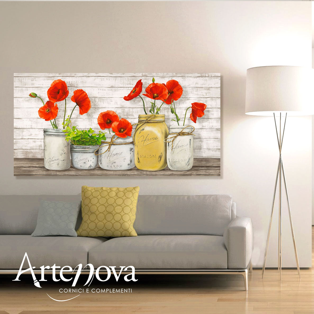 Quadro moderno floreale 2JT4263