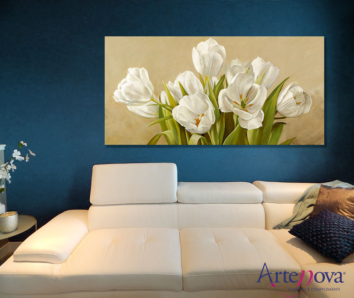 Quadro moderno floreale 2SE808