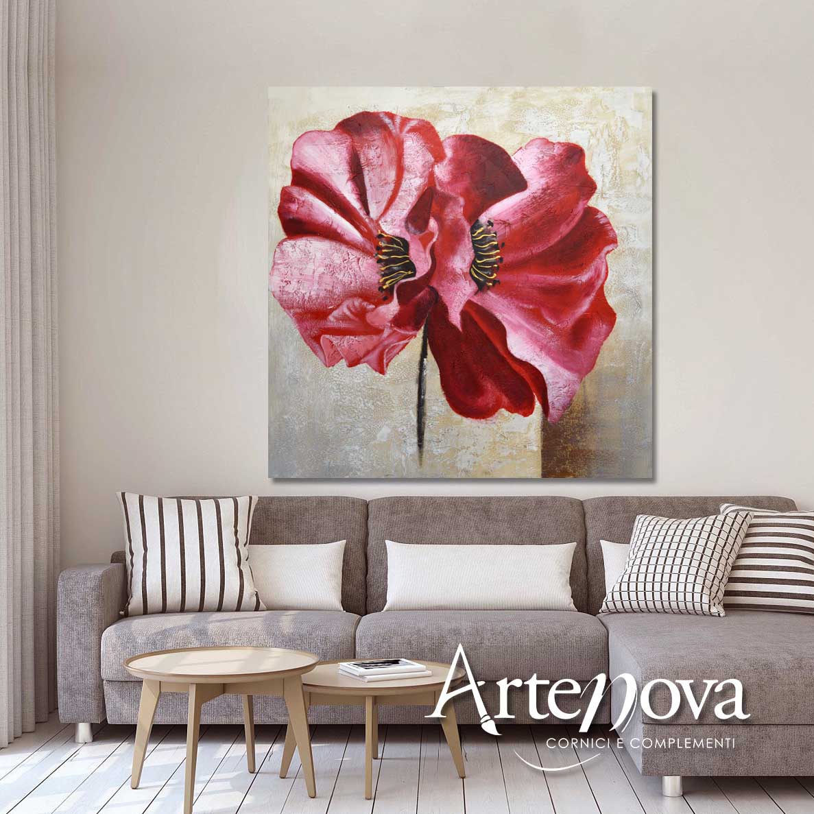 Fiore dipinto  art. D132