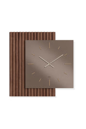 ABITARTE OROLOGIO BELTRAN DA PARETE IN LEGNO CANNETTATO NOCE