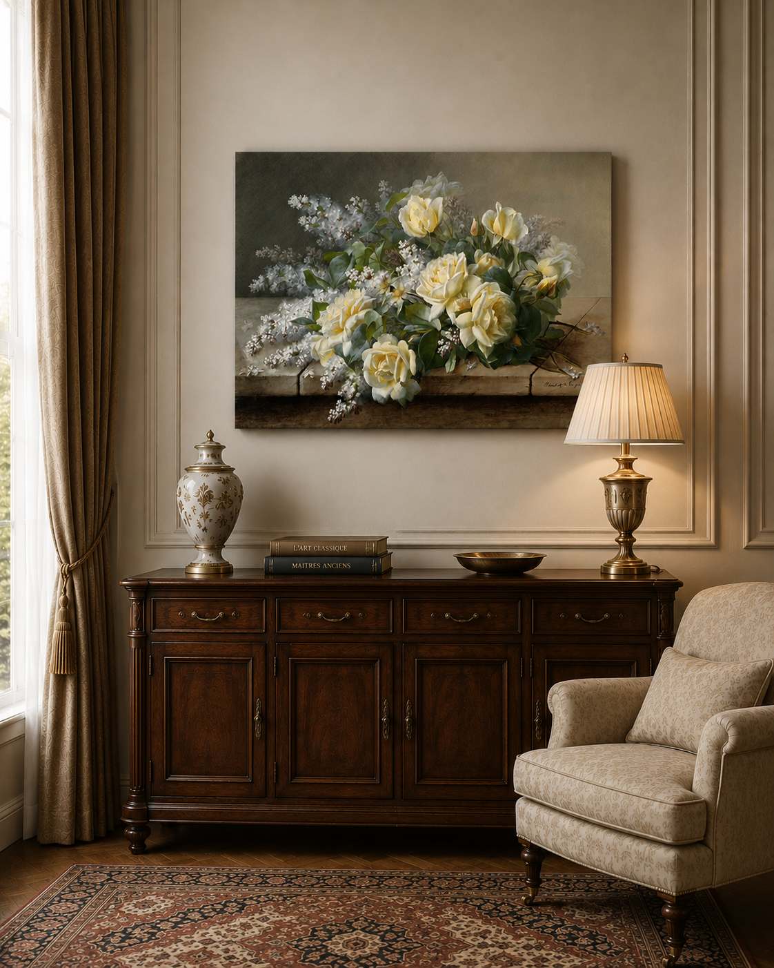 Quadro classico Floreale 3AA1085