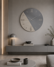 ABITARTE OROLOGIO DA PARETE IN SPECCHIO ACARDIA FUME'