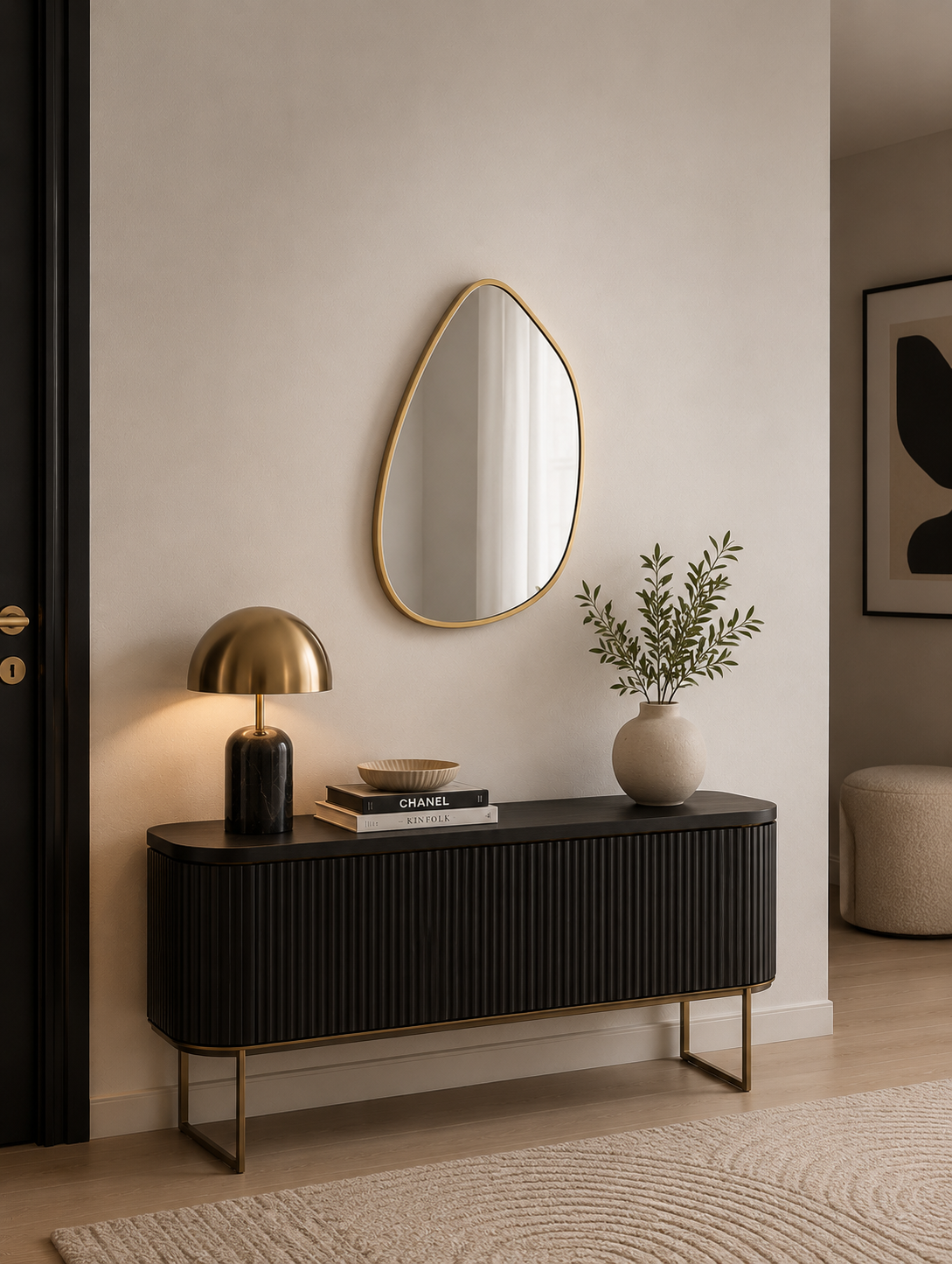 Specchio Shape Oro