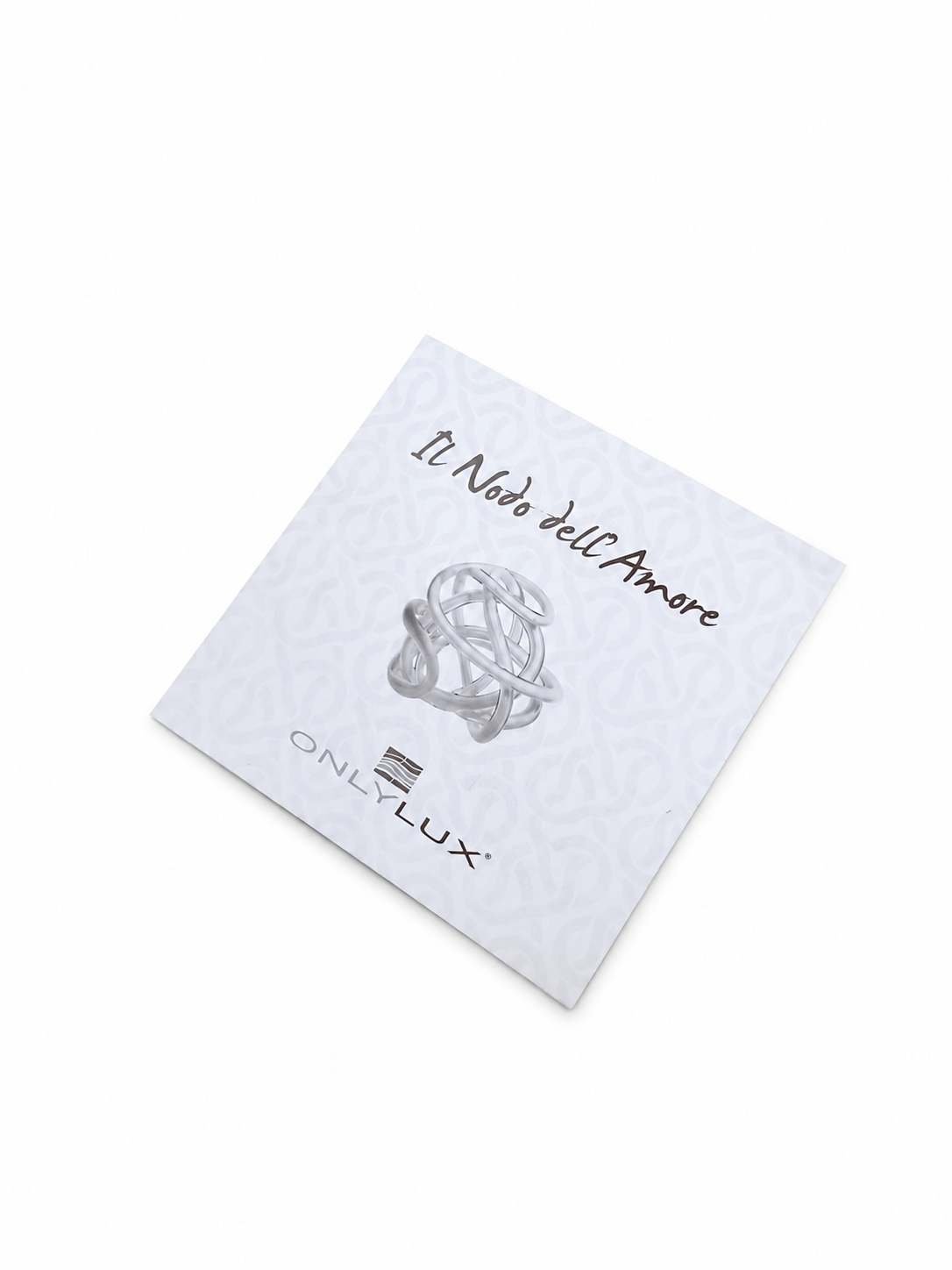 Bomboniera Il Nodo dell’Amore Onlylux da 8 cm