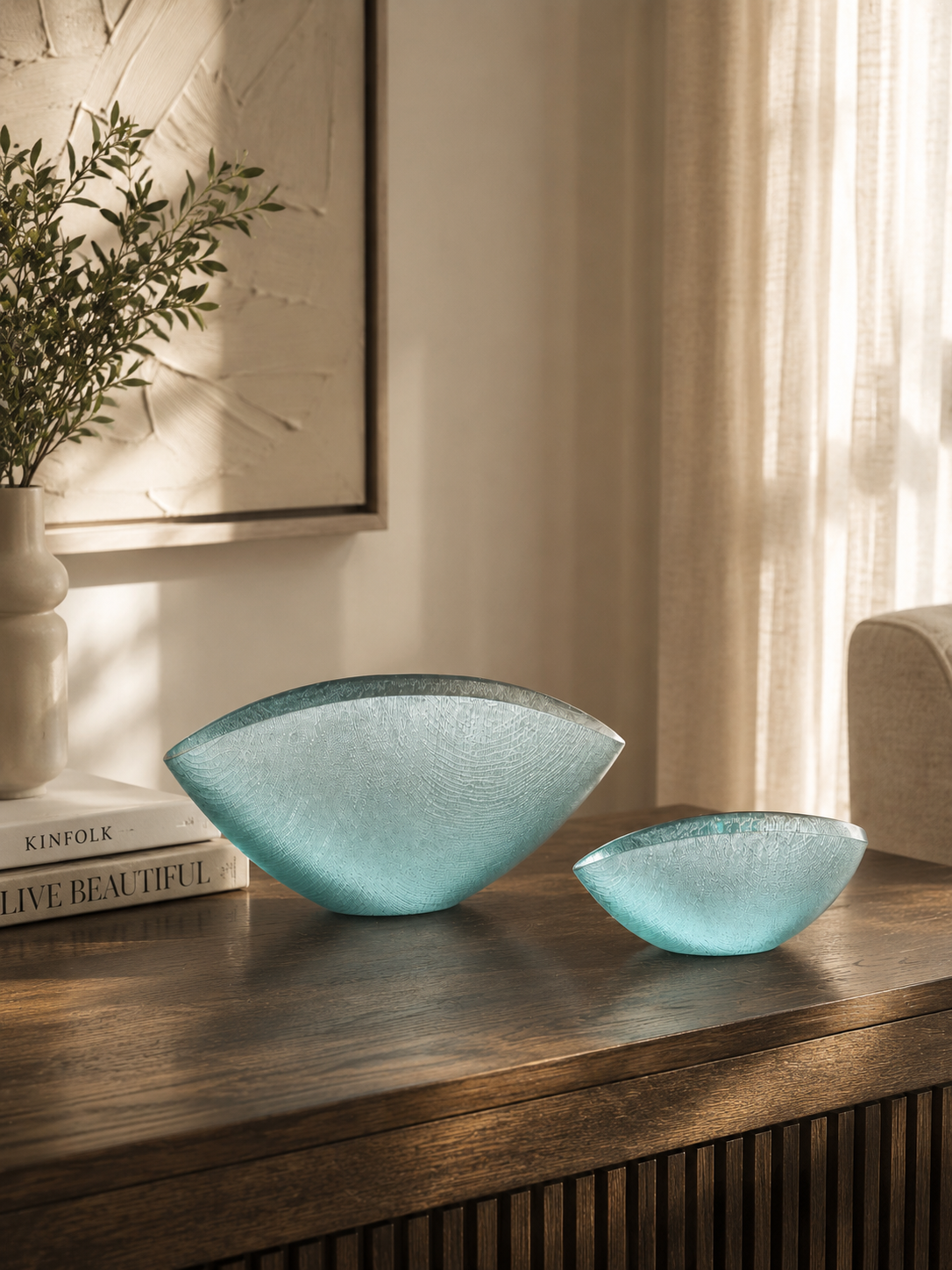 Coppa Burano Sterling Blu Onlylux