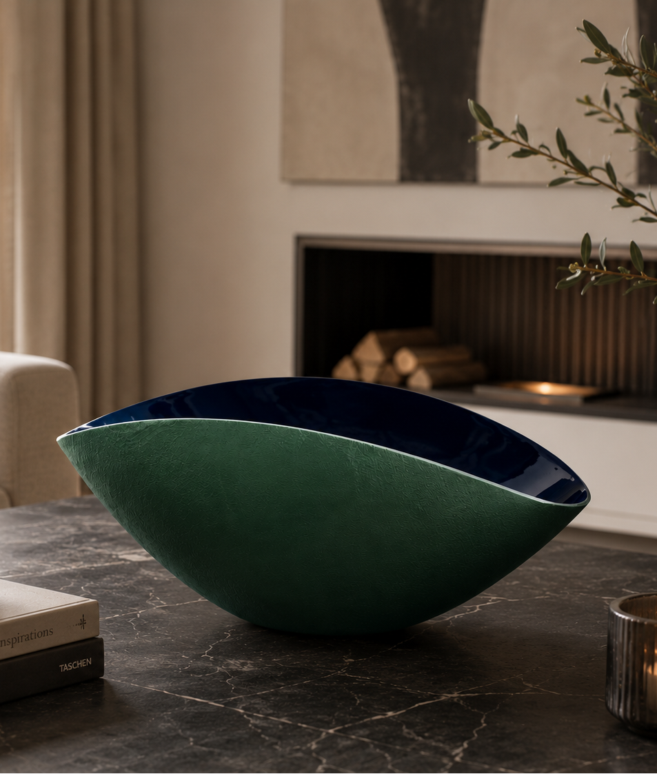 Coppa Burano Verde Blu Onlylux