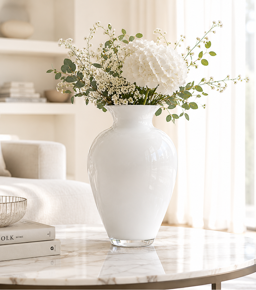 Vaso Onlylux  Aurora Opale BIANCO 38,5 H