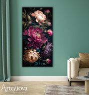 Quadro moderno floreale GB31
