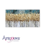 Quadro moderno floreale Golden tree