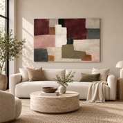 Quadro moderno Astratto Geometrie d’Autunno