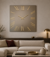 ABITARTE OROLOGIO  MINERVA  DA PARETE IN SPECCHIO LUCIDO BRONZO