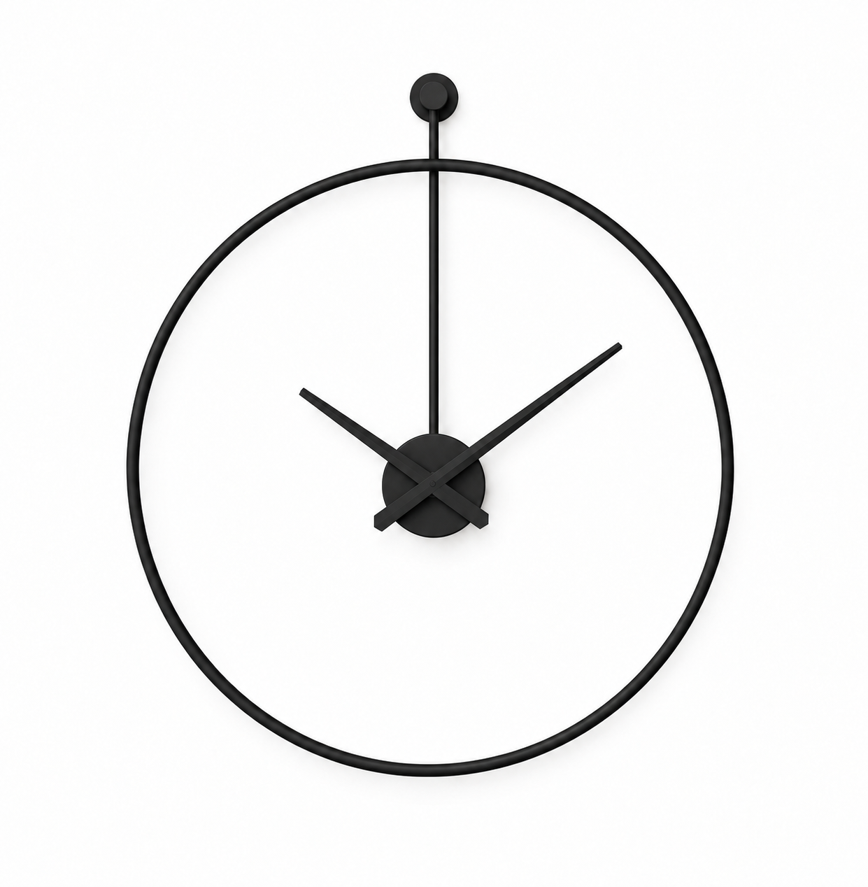 ABITARTE OROLOGIO POLARIS DA PARETE NERO
