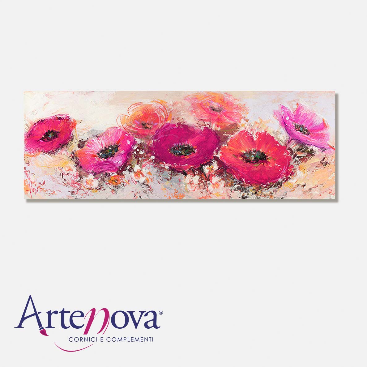 Quadro moderno floreale 4LR787