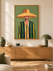 Quadro Dipinto Figurativo Elsa