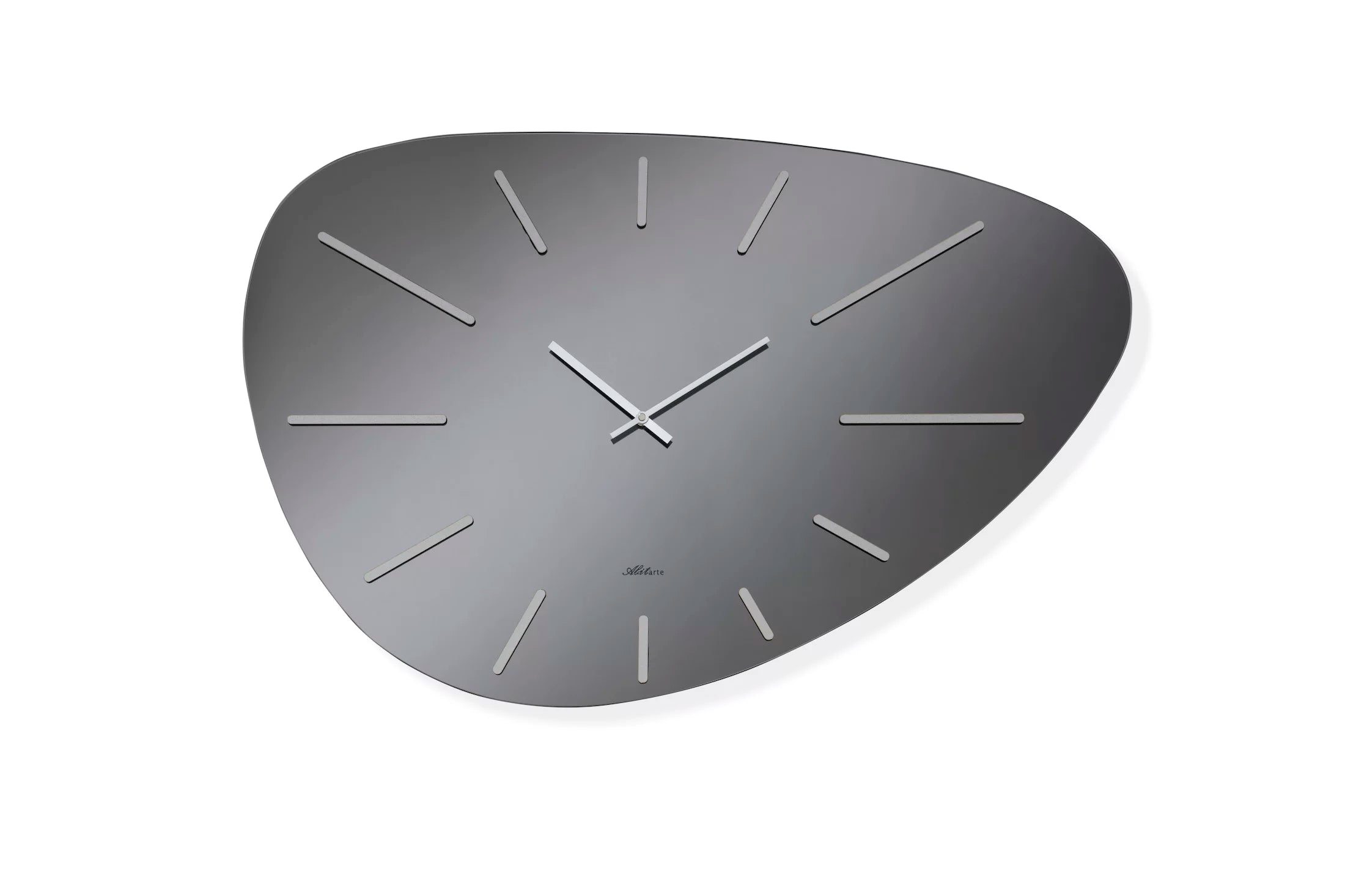 ABITARTE OROLOGIO  STORY  DA PARETE IN SPECCHIO LUCIDO FUME'