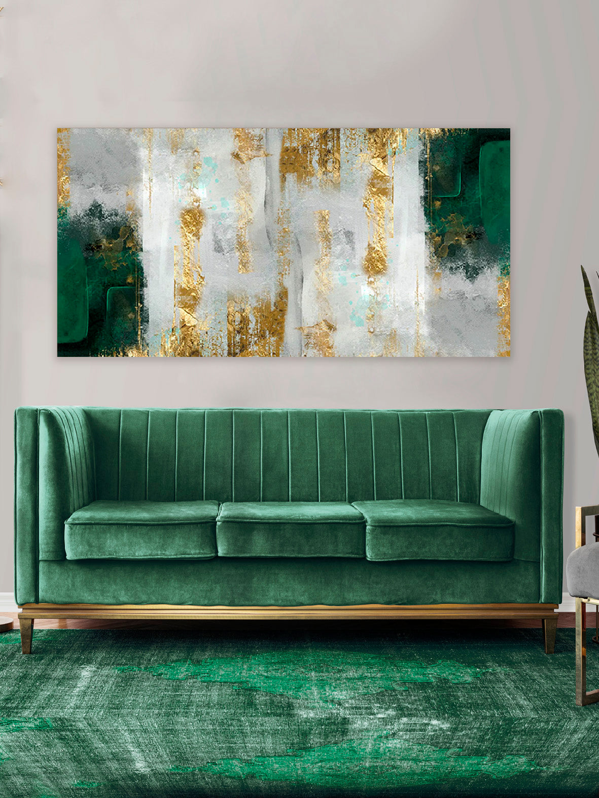 Quadro moderno Astratto Gold 2
