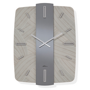 ABITARTE OROLOGIO DA PARETE VORTEX ARGENTO