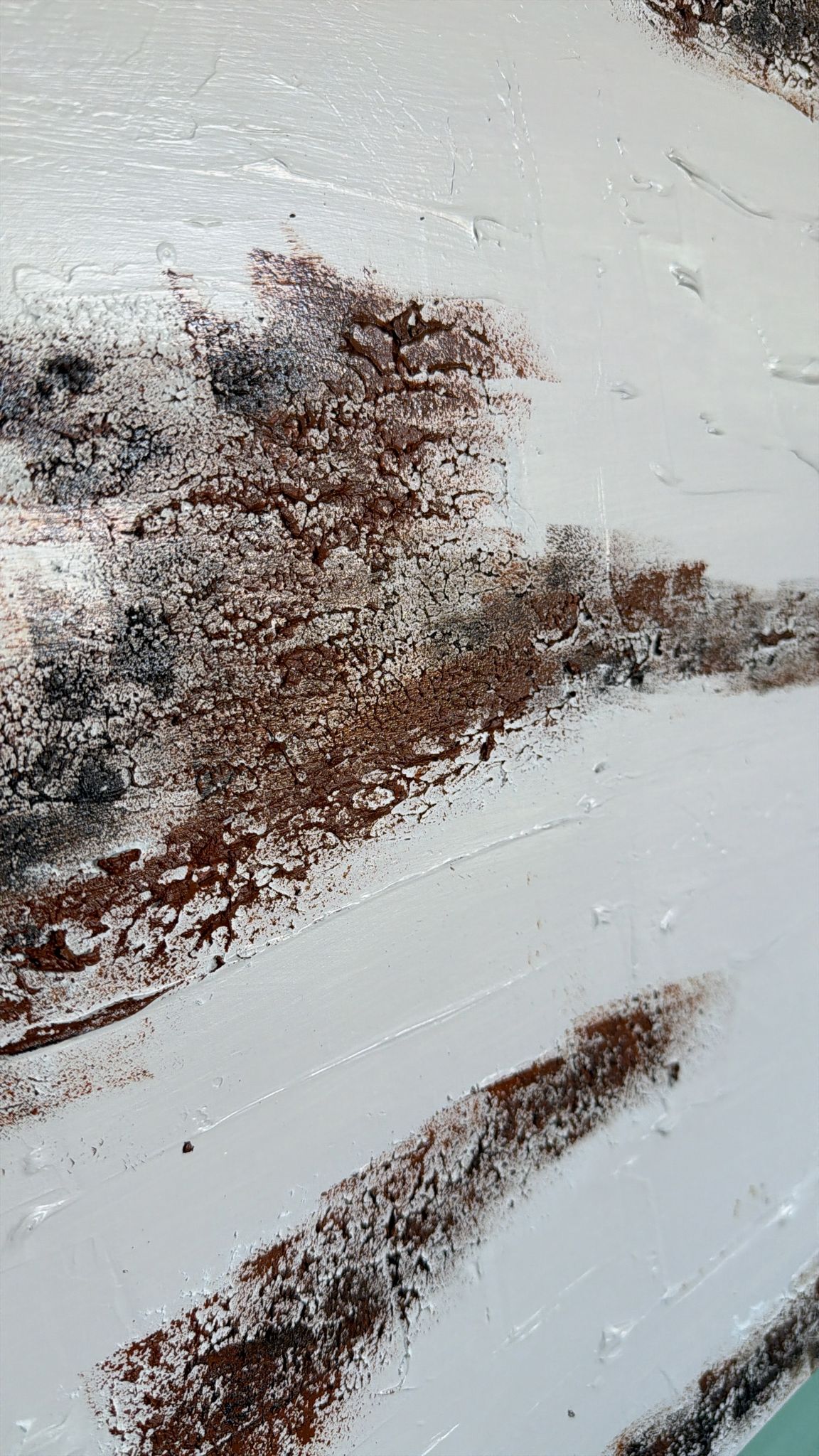 Quadro Dipinto Astratto RUGGINE