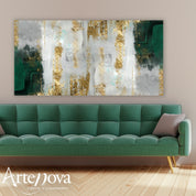 Quadro moderno Astratto Gold