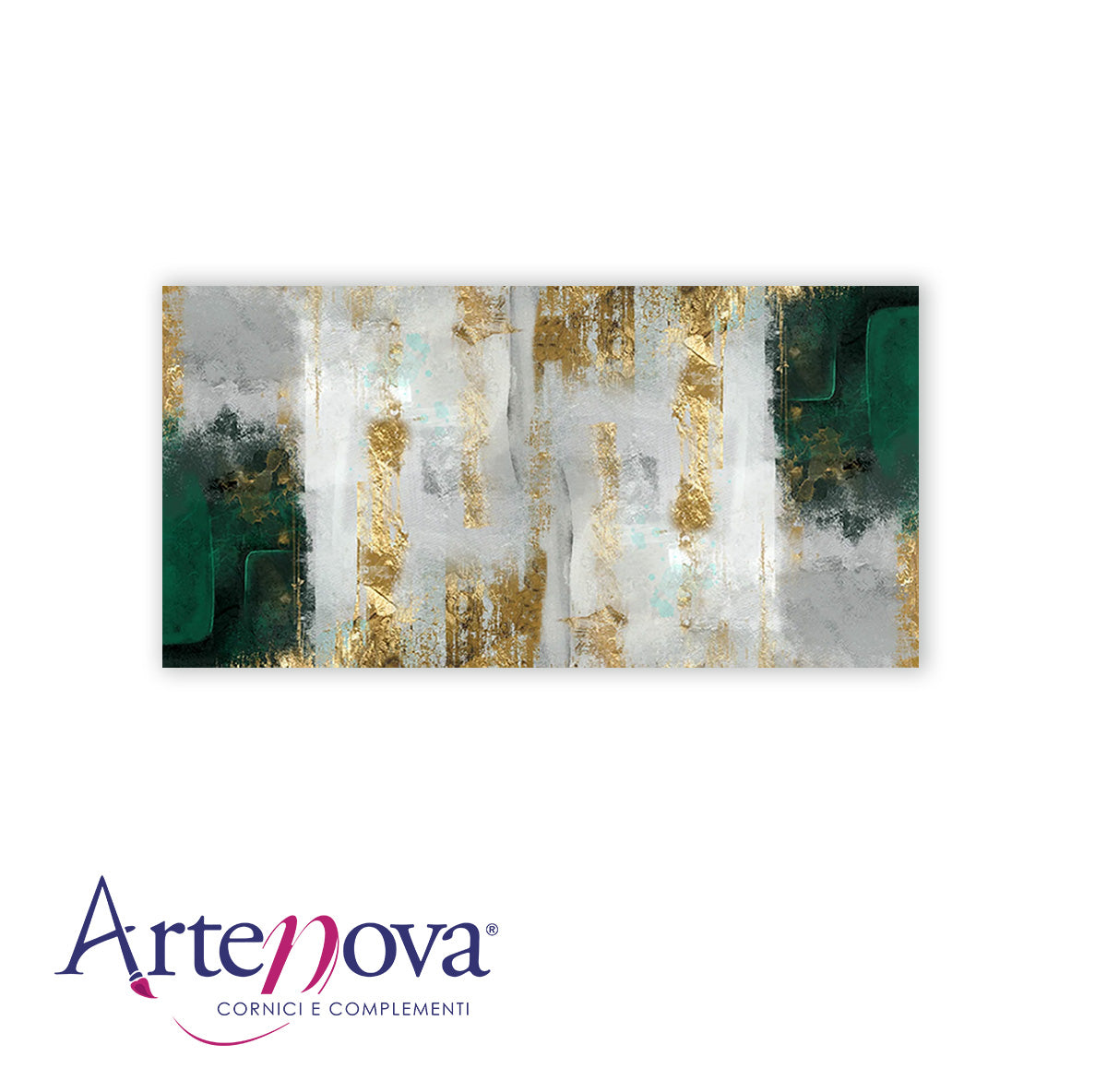 Quadro moderno Astratto Gold