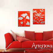 Fiore dipinto art. D141