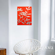Fiore dipinto art. D139