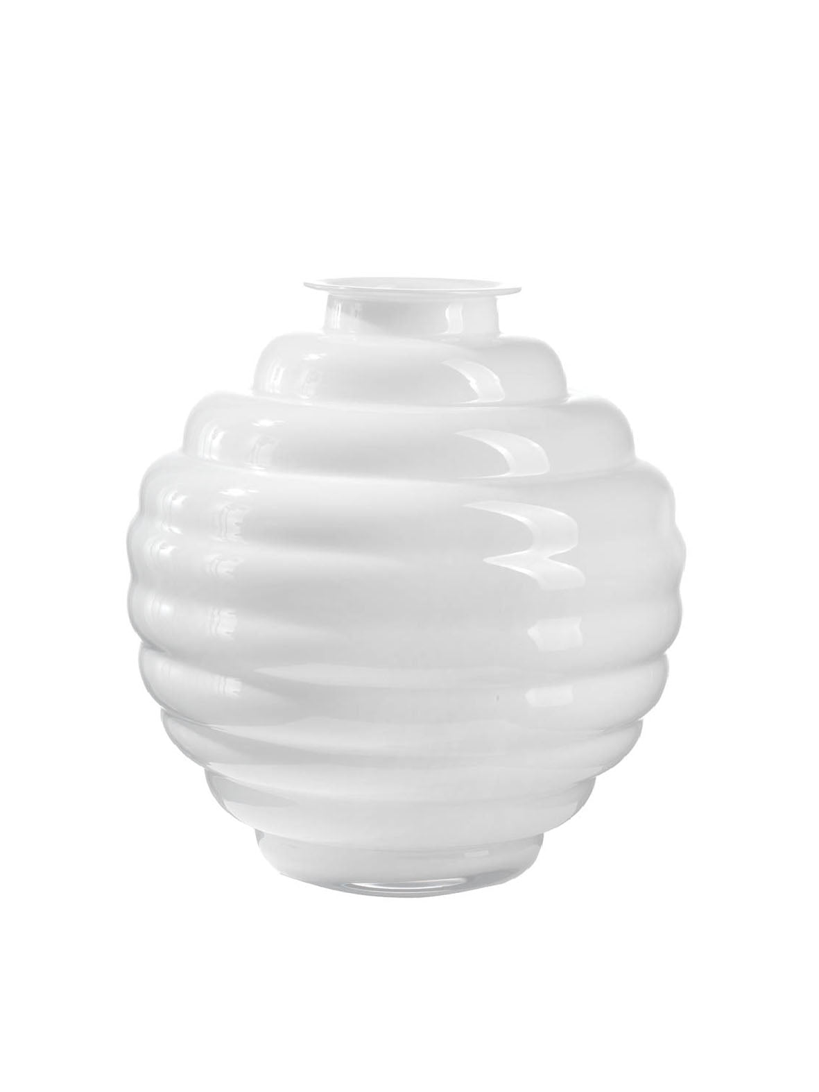 Vaso Anelli Onlylux Bianco 31 cm