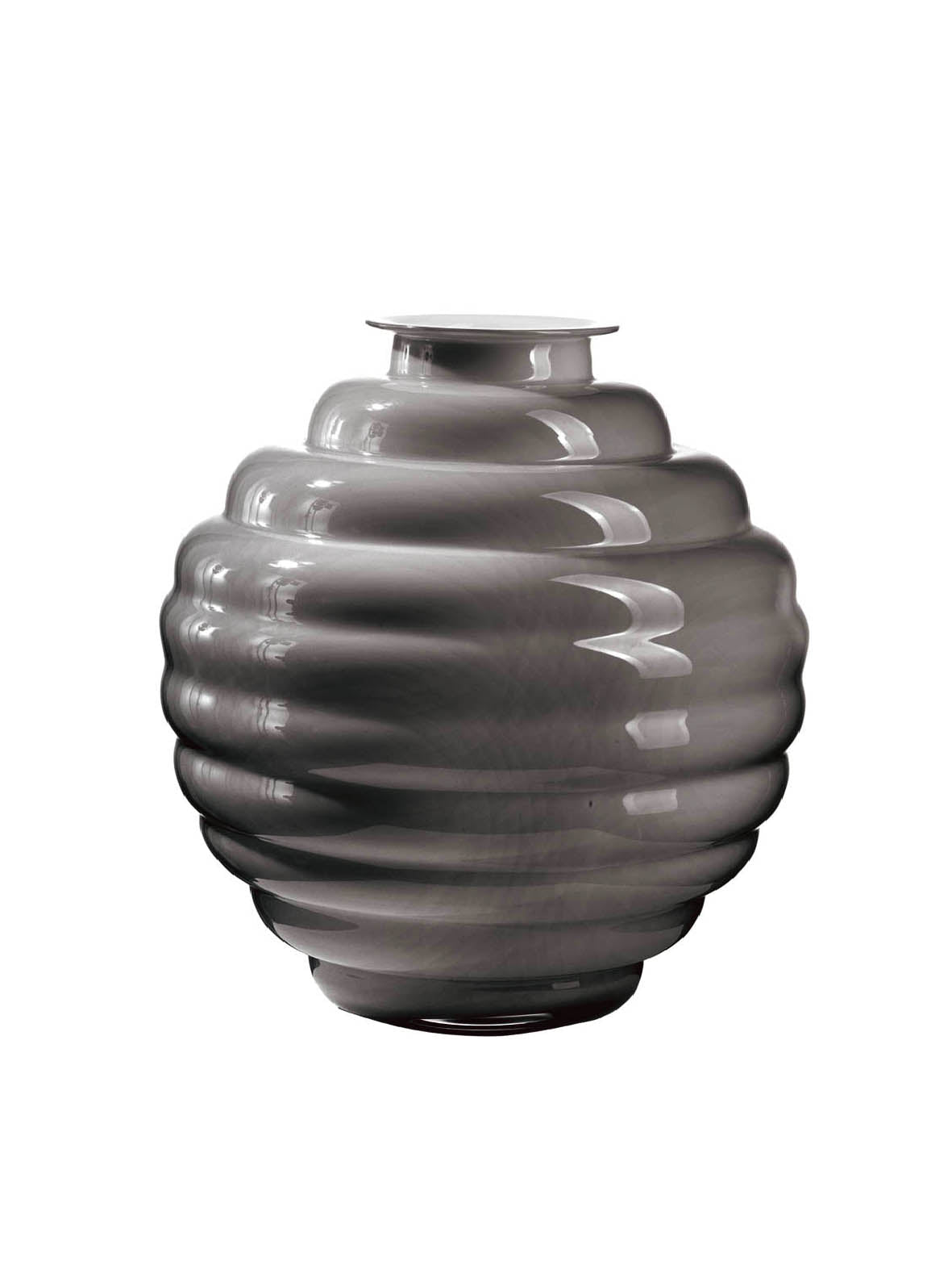 Vaso Anelli Onlylux Grigio 31 cm