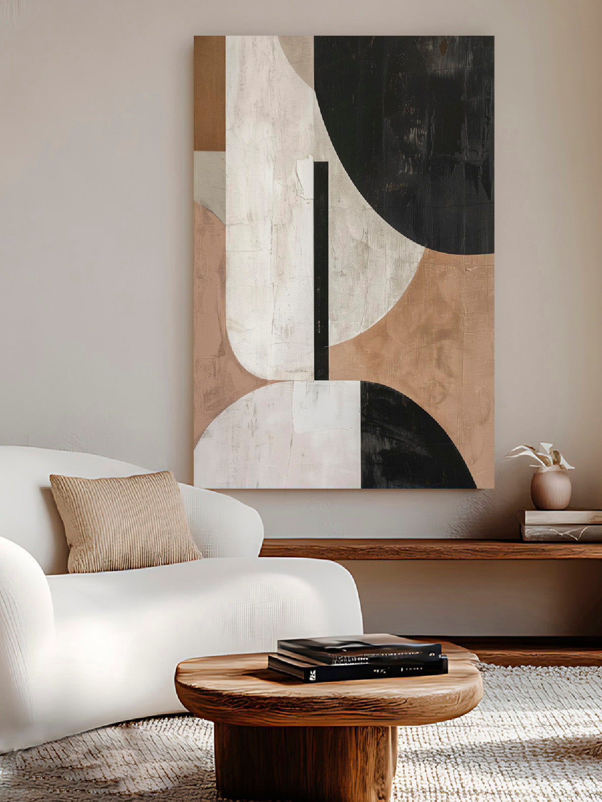 Quadro moderno Astratto Black