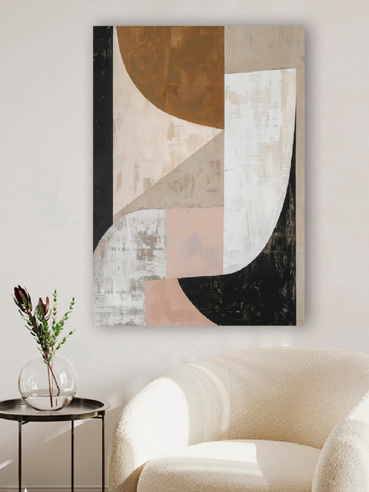 Quadro moderno Astratto Black 2