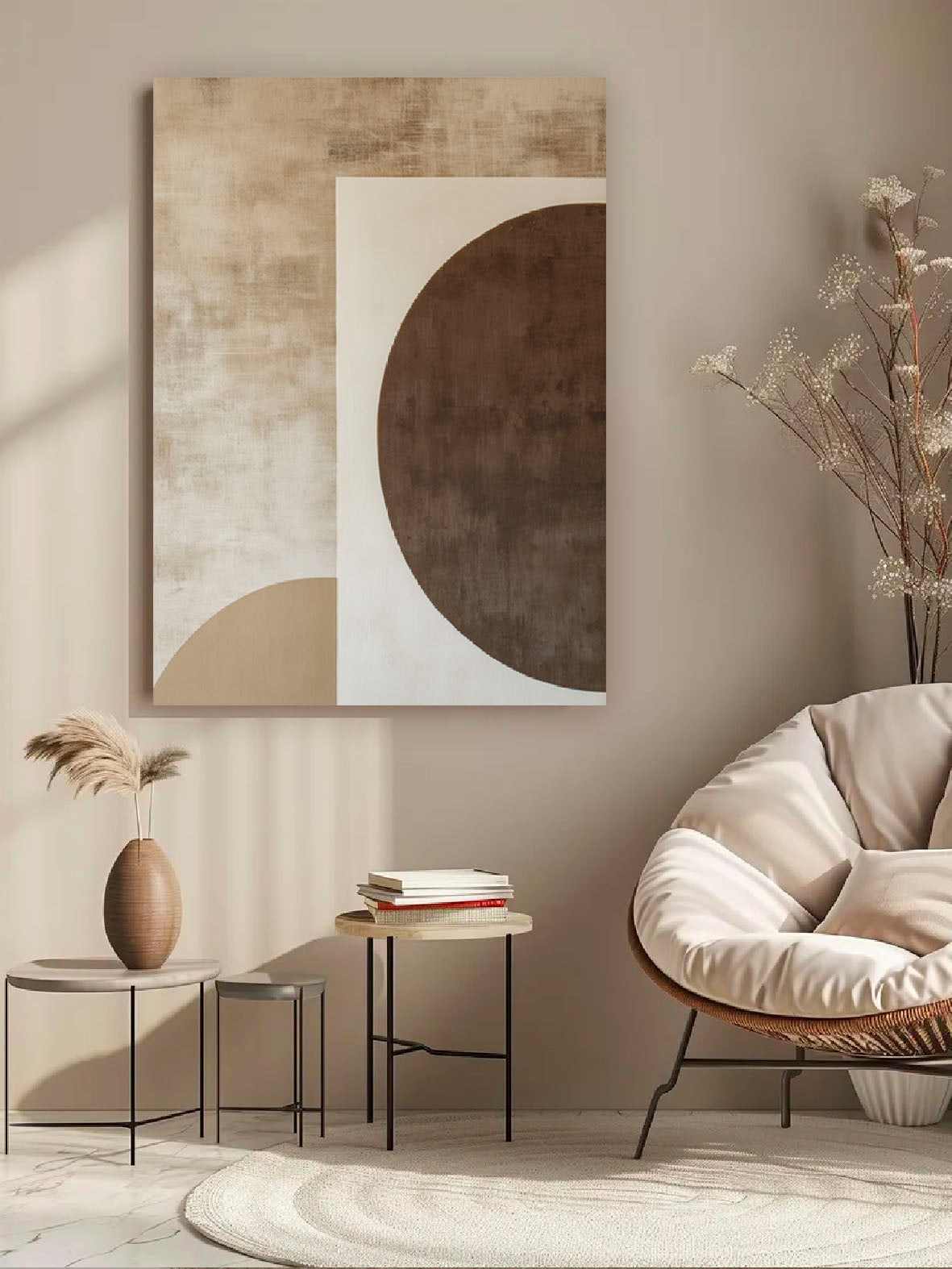 Quadro moderno Astratto Brown