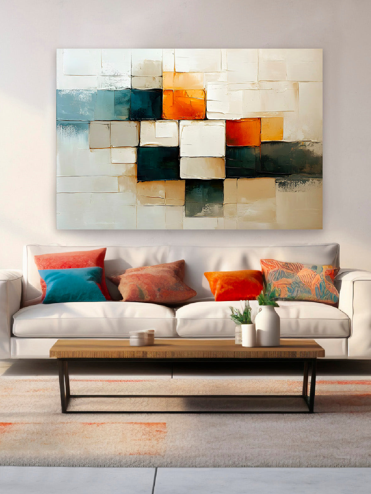 Quadro moderno Astratto Color Squares