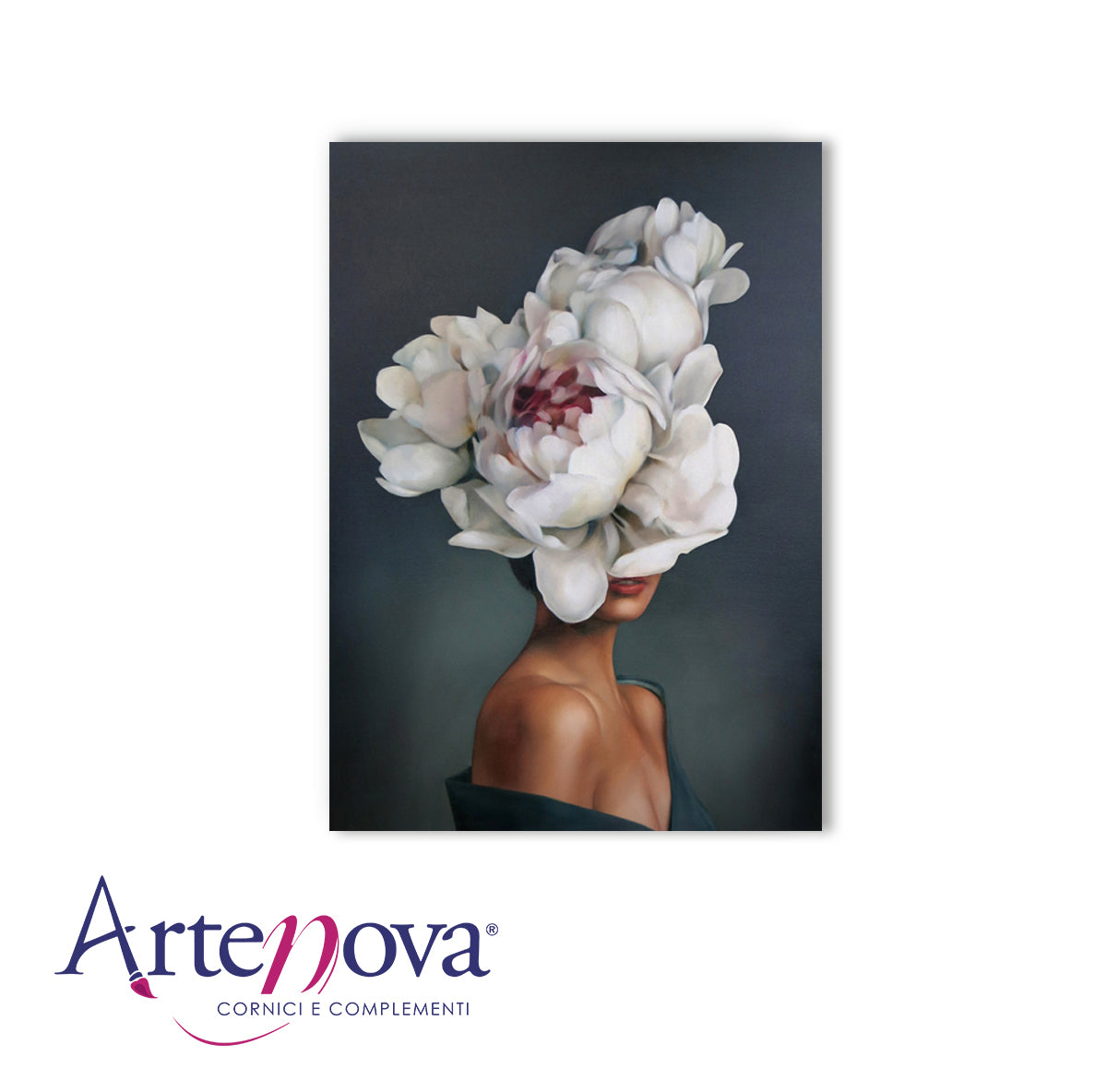 Figurativo moderno Flower Woman