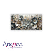 Quadro moderno Floreale Eleganza Grey