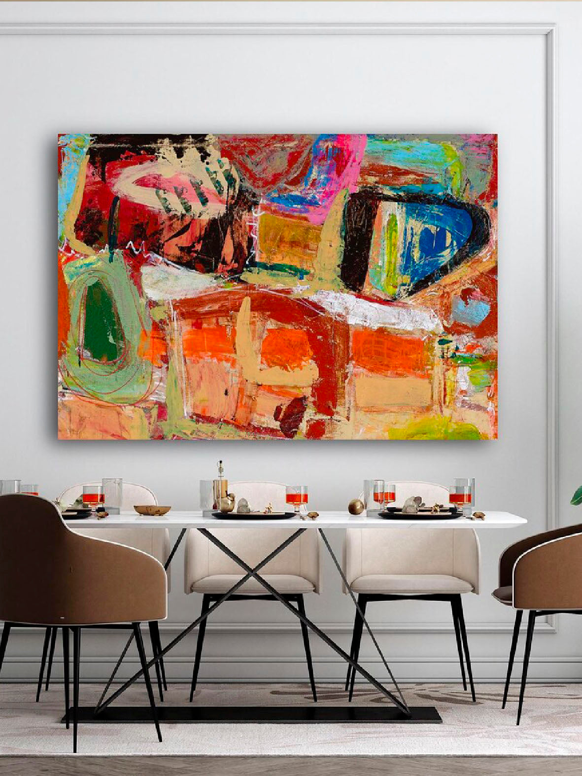 Quadro moderno Astratto Full colors 2