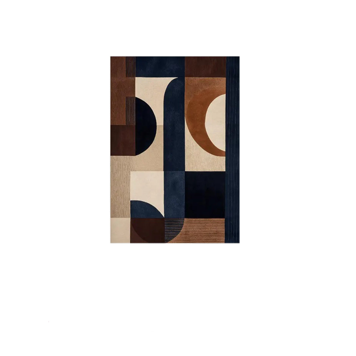 Quadro moderno Astratto Geometric ottanio
