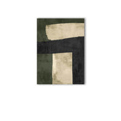 Quadro moderno Astratto Geometric Green 4