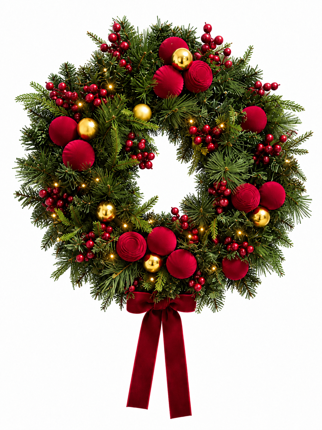 Ghirlanda decorativa  Ø 60 cm con 50 LED