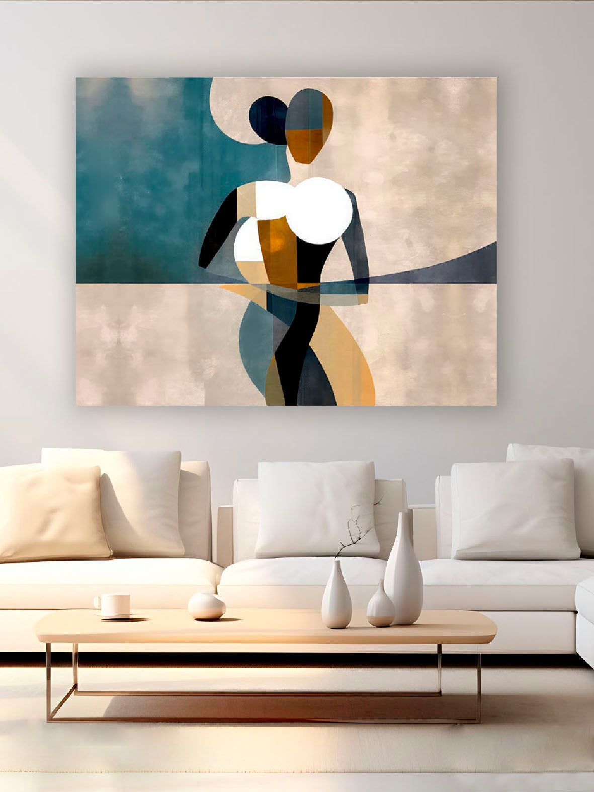 Quadro moderno Astratto Family Hug