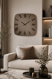 ABITARTE OROLOGIO  INFINITY DA PARETE IN SPECCHIO BRONZO SATINATO