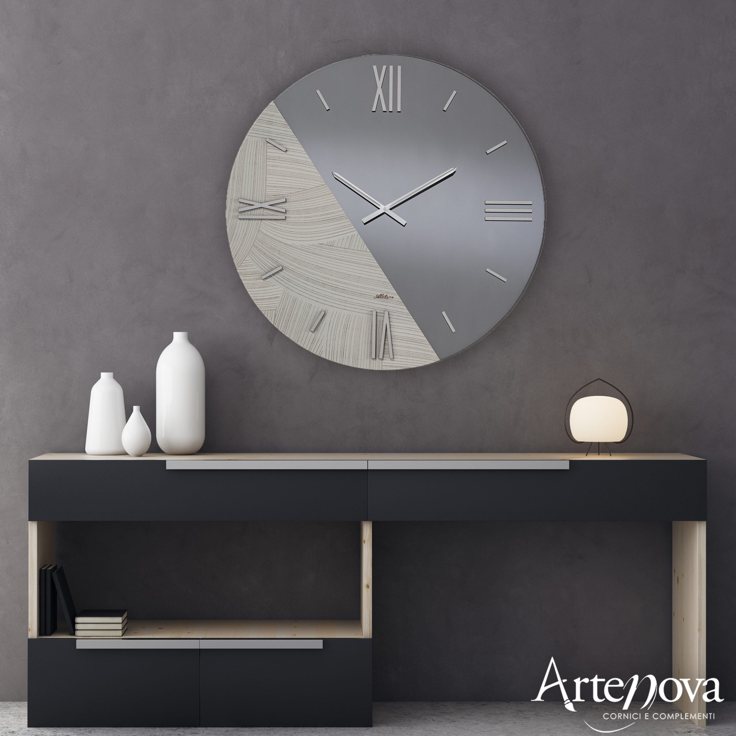 ABITARTE OROLOGIO DA PARETE ARCADIA 80 CM