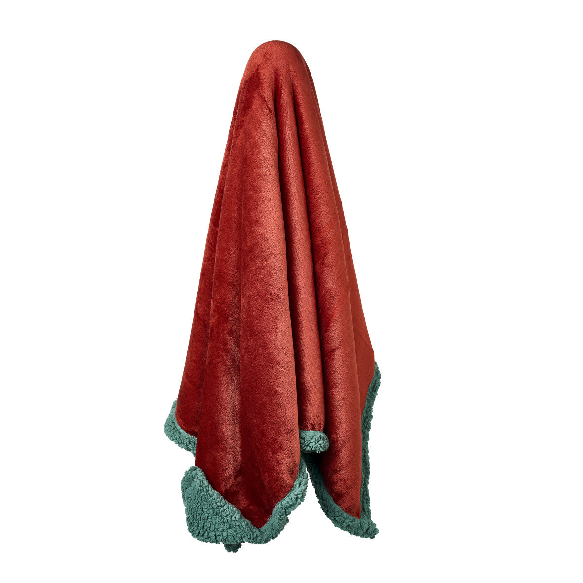 Nuvole di Stoffa Plaid rosso/verde natalizio