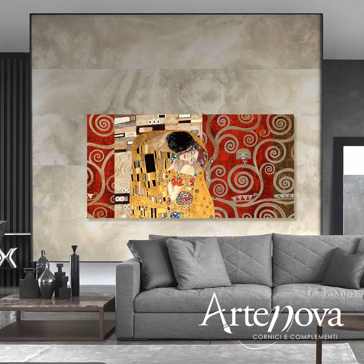 Quadro moderno Klimt 2GK121