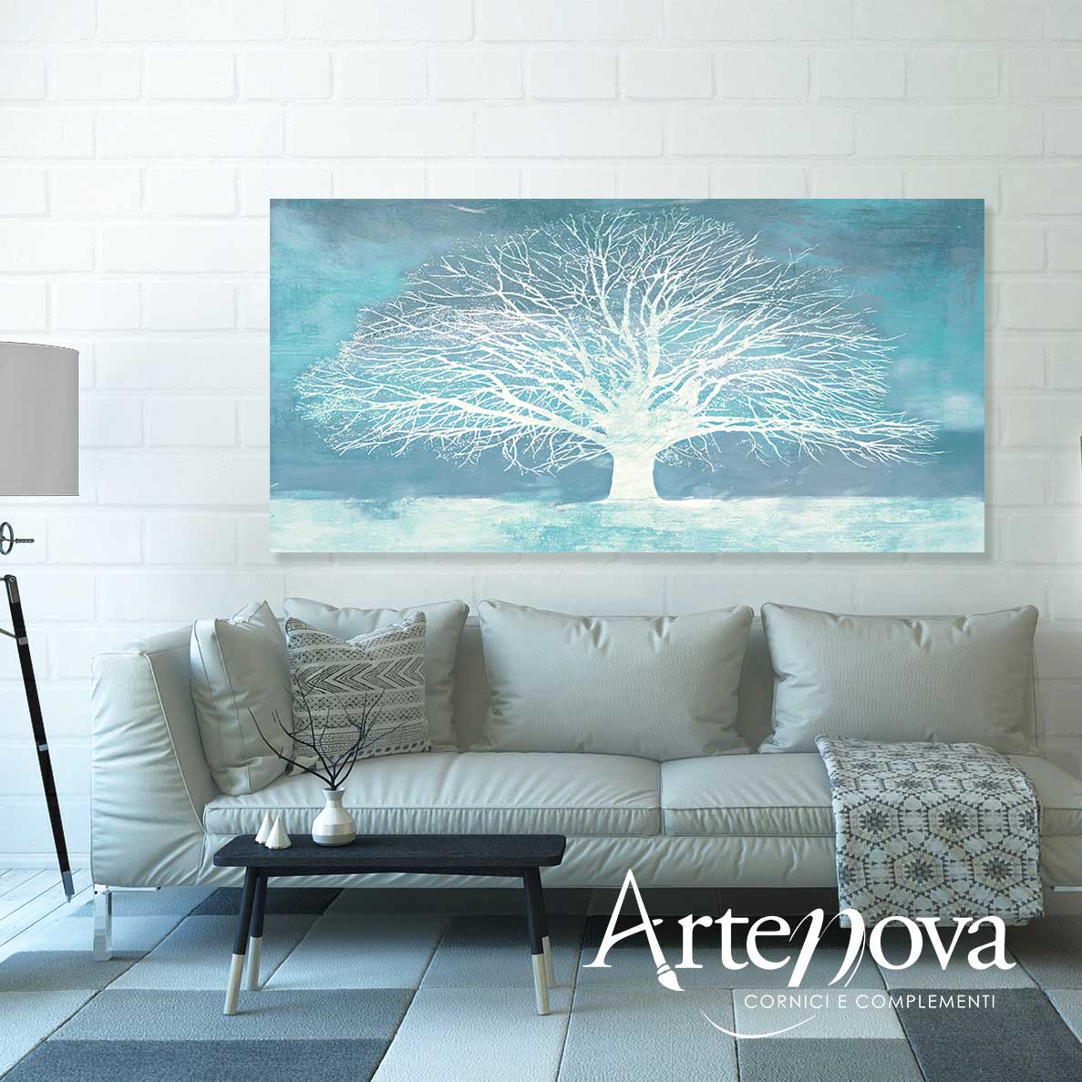 Quadro moderno floreale 2AI3481