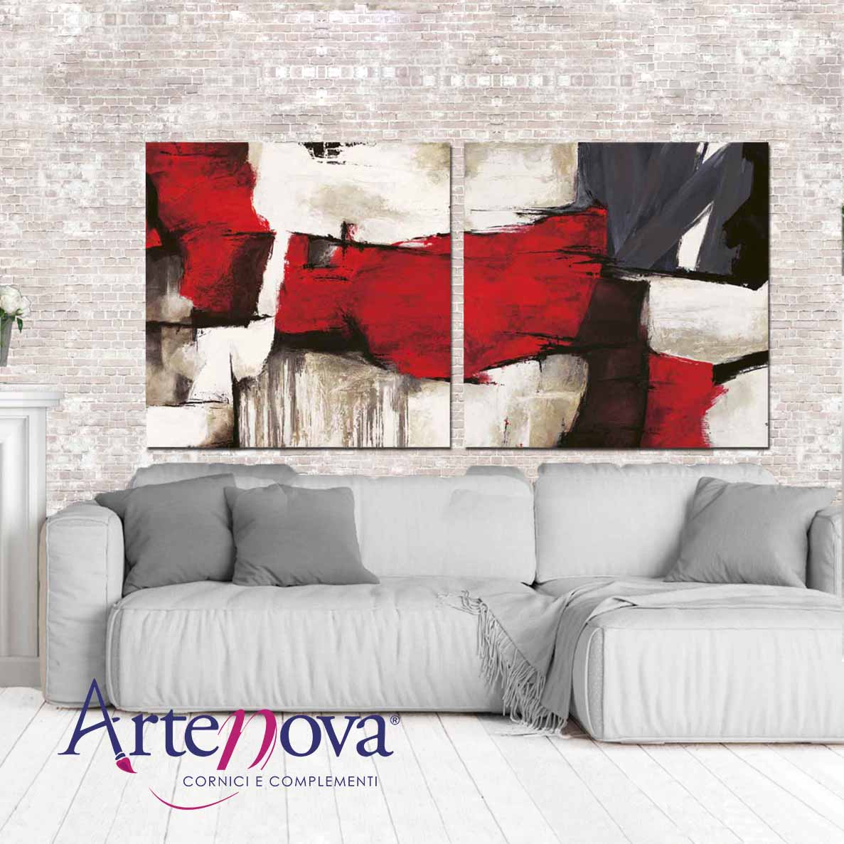 Quadro moderno astratto 1JT14151
